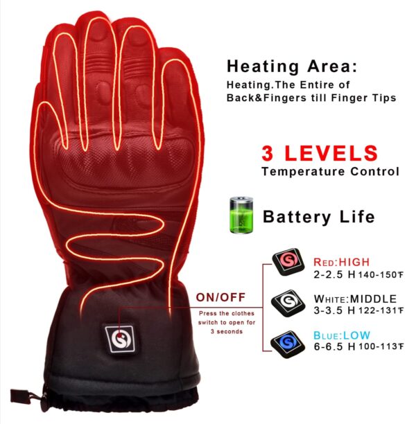 heated motorcycle gloves